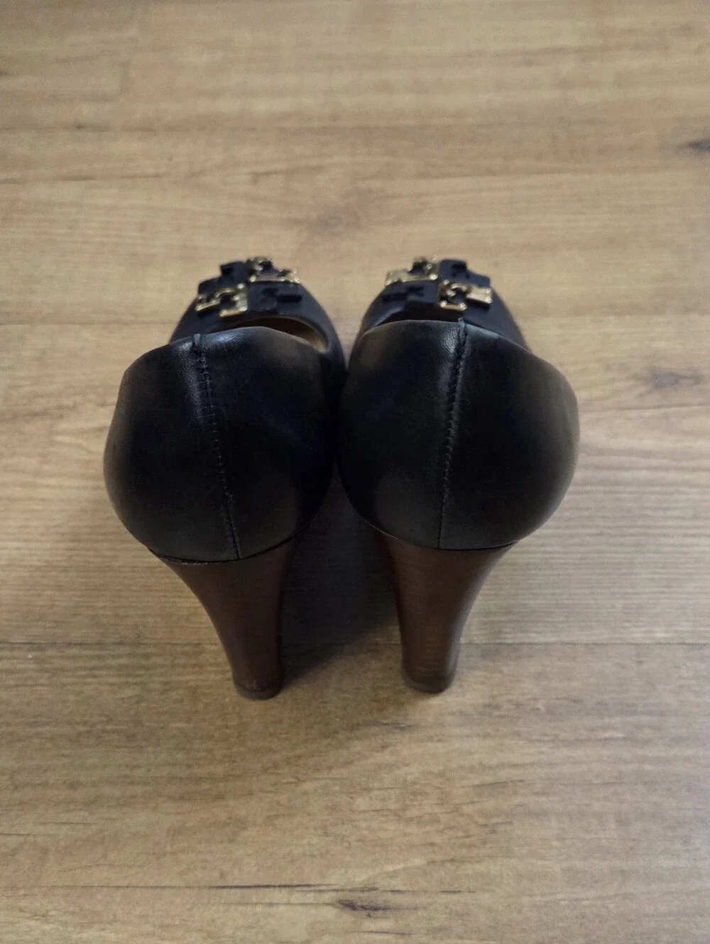 Tory Burch Lowell Wedge Pumps